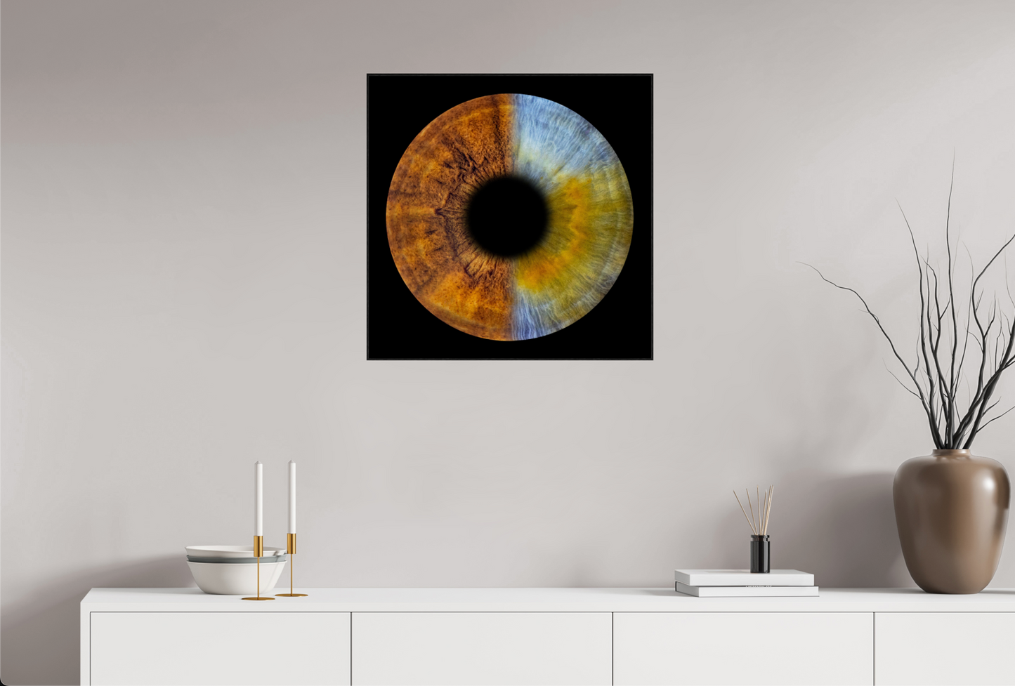 Wood-Edged Art